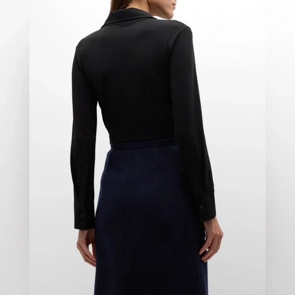 Vince Long-Sleeve Slim Button-Front Shirt - Picture 4 of 15